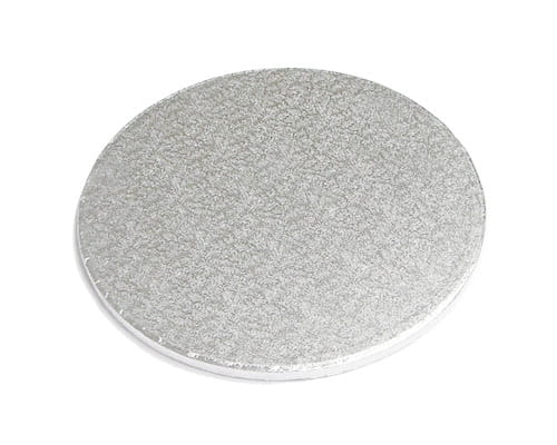 Podkład pod tort Decora srebrny okrągły 23 x 1,2 cm