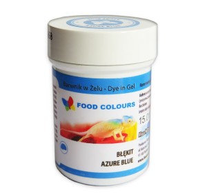 Barwnik w żelu błękitny Food Colours 35g