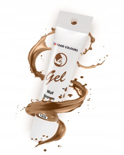 Barwnik w żelu BRĄZ ORZECHOWY Nut Brown 30g Food Colours