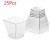 Pucharki Do Deserów Finger Food Pojemniki Na Deserki Piramida 60ml 25szt
